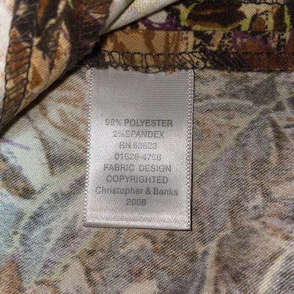 Christopher & Banks Floral Skirt - Picture 8 of 9